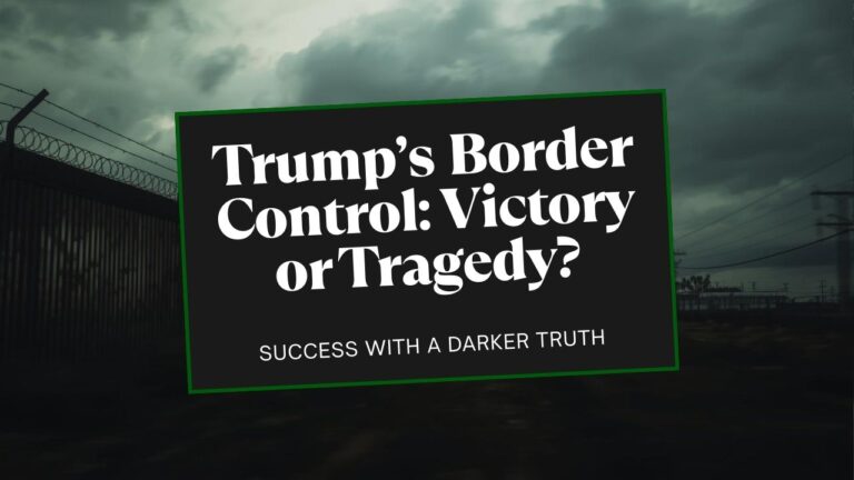 Trump’s Border Control Victory or Tragedy